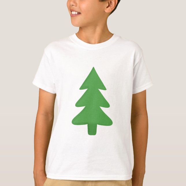 Gräs Träd T Shirt (Framsida)