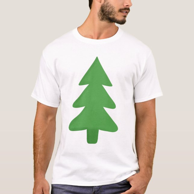 Gräs Träd T Shirt (Framsida)