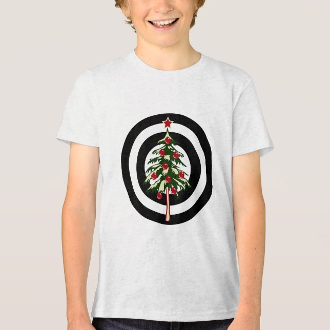 Gräs Träd T Shirt (Framsida)