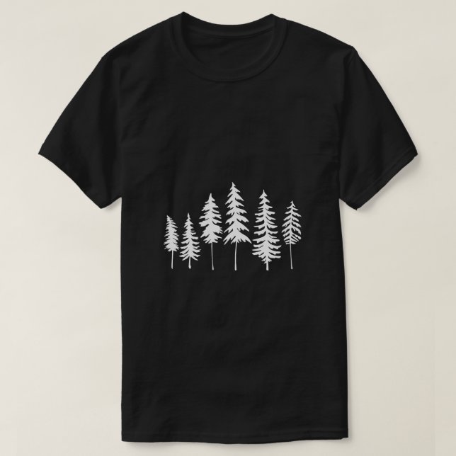 Gräs Träd T Shirt (Design framsida)