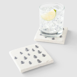 Gräs Träd Underlägg vattenfärgsmarkör Stone