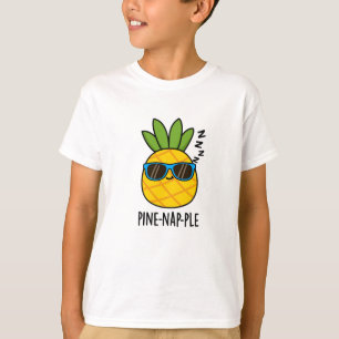 Gräs-tupplur-luddig frukt, ananas Pun T Shirt