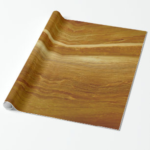 Gräs Wood II Faux Wooden Struktur Presentpapper