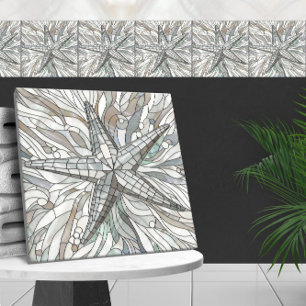 Gräsaikkonst - Mor av pärlor Kakelplatta