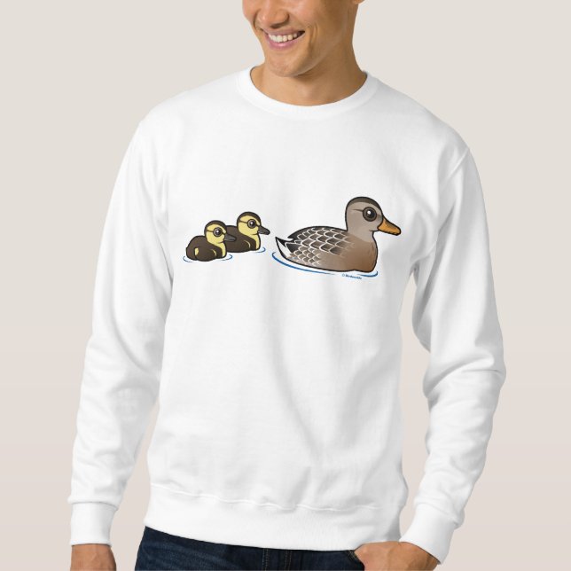 Gräsand & två ducklings sweatshirt (Framsida)
