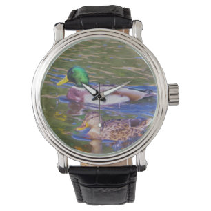 Gräsandankor Armbandsur