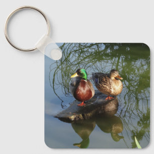 Gräsandet duckar #2 Keychain Nyckelring