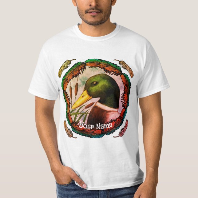 Gräsandshuvud  t shirt (Framsida)