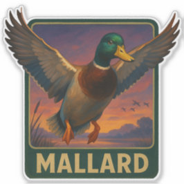 Gräsandsklistermärke Klistermärken