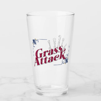 Gräsattack Glas Tumbler