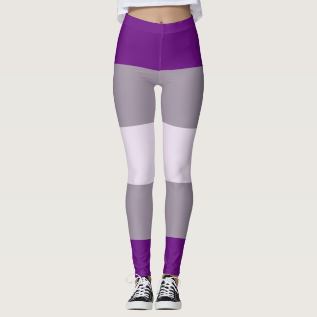 Gråsexuell stolthet leggings (Framsida)