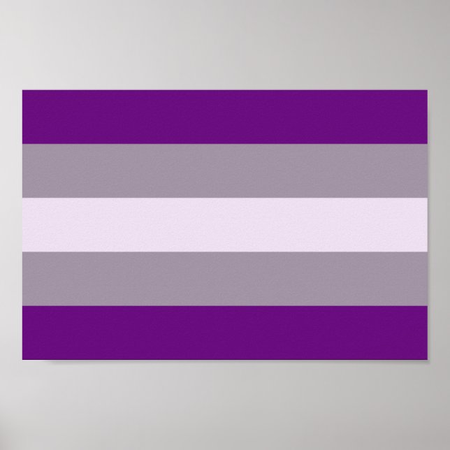 Gråsexuell stolthet poster (Framsidan)