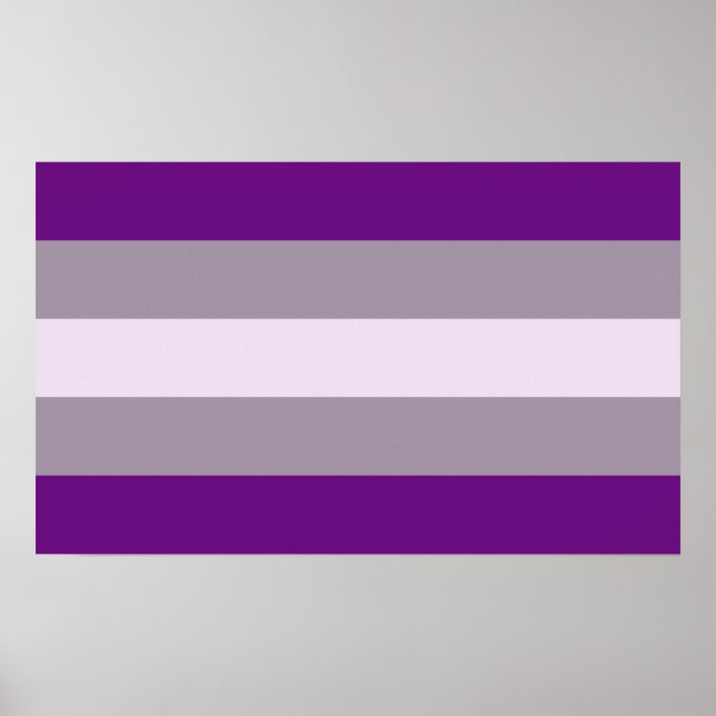 Gråsexuell stolthet poster (Framsidan)