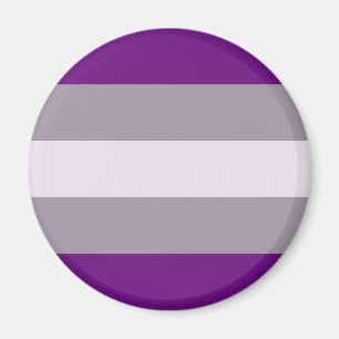 Gråsexuell stolthetsflagga magnet