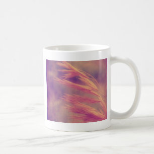 Gräsfrö Lila Dimma Digital Art Kaffemugg