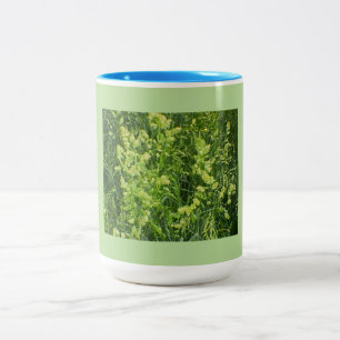 Gräsfröblommor Två-Tonad Mugg