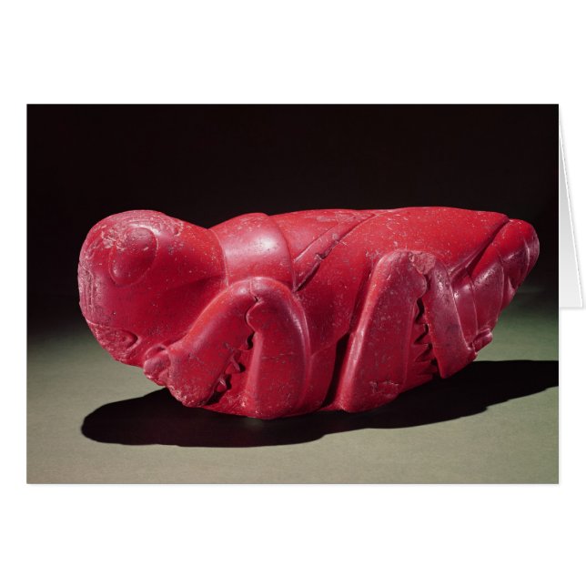 Gräsgräs från Chapultepec, Mexiko, 1500 (carn) Hälsningskort (Framsidan Horizontal)