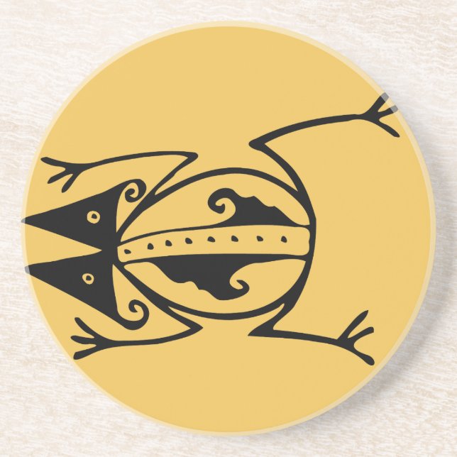 Gräsgroda, stamkonst från antika djur underlägg (Framsidan)