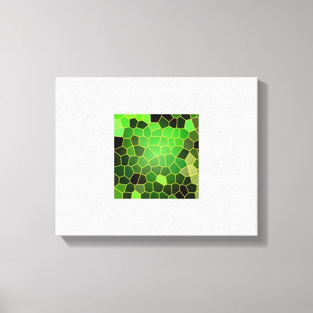 gräsgrön canvastryck (Framsida)