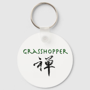 Gräshoppa med "Zen" symbol Nyckelring