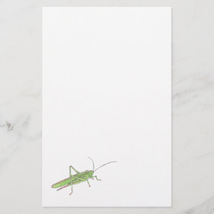 Gräshoppabrevpapper Brevpapper