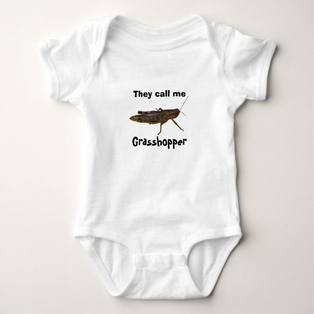 Gräshoppadesign Tee (Framsida)