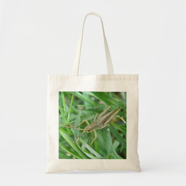 Grashopper Budget Tote Bag Tygkasse (Framsidan)