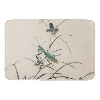 Grashopper by Kōno Bairei Bath Mat Badrumsmatta