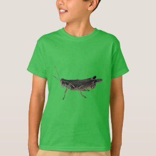 Grashopper Insekt Photo, Side View på skjortor T Shirt