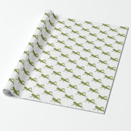 Grashopper On White Presentpapper