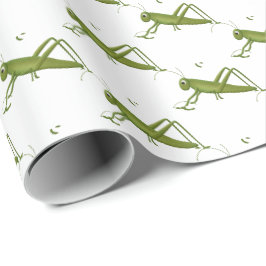 Grashopper On White Presentpapper