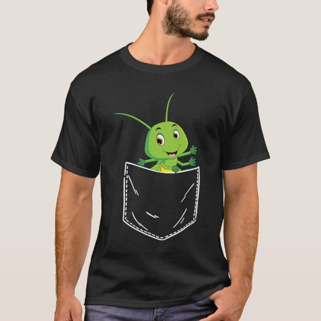 Grashopper Pocket T Shirt (Framsida)