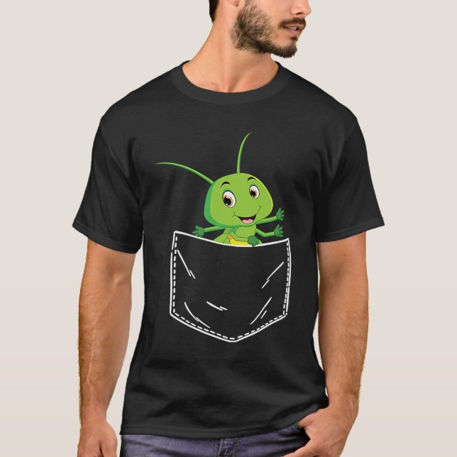 Grashopper Pocket T Shirt (Framsida)