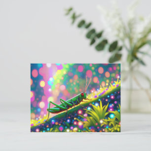 Grashopper Postcard Vykort
