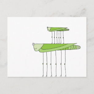 Grashopper Stack Vykort