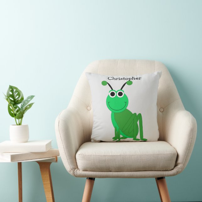 Gräshoppsdesign Personlig Kudde (Stol)