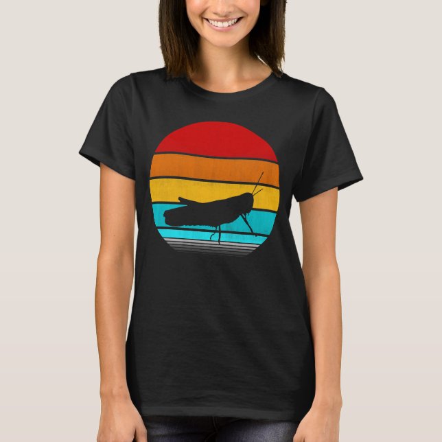 gräshoppsväxt t shirt (Framsida)