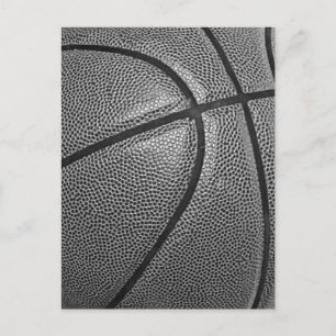 Gråskala Basketboll vykort