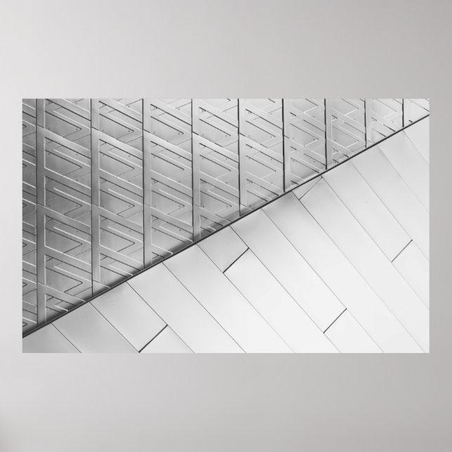 Gråskalefoto av golv poster (Framsidan)