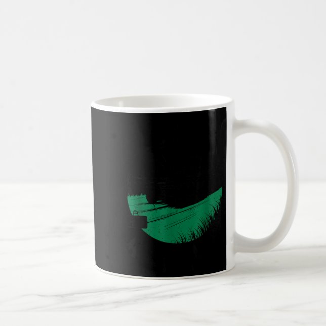 Gräsklippare med nollsväng We Ride At Dawn Rolig P Kaffemugg (Höger)