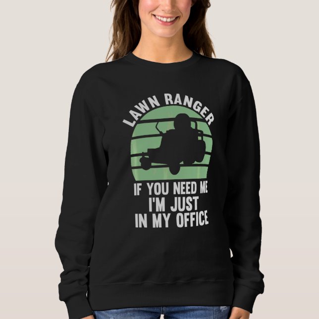 Gräsklippare Om Du Behöver Mig Är Jag Bara På Mitt T Shirt (Framsida)