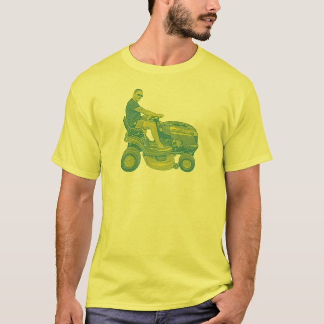Gräsklipparmannen T Shirt (Framsida)