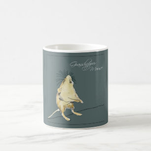 Gräslig mus kaffemugg