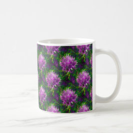 Gräslökblommamugg Kaffemugg