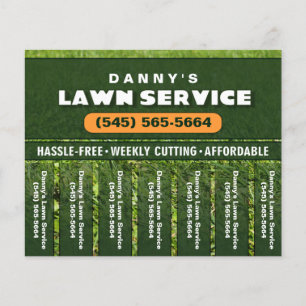 Gräsmatta 5,6 x 4,5 - Tear-off Business Flyer