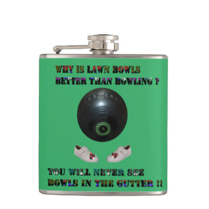 Gräsmatta Bowls är bättre än Bowling för att? Fickplunta