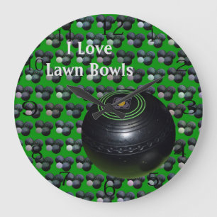 Gräsmatta Bowls är ett spel i Kärlek. Stor Klocka