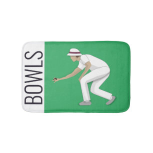 Gräsmatta Bowls Badrumsmatta