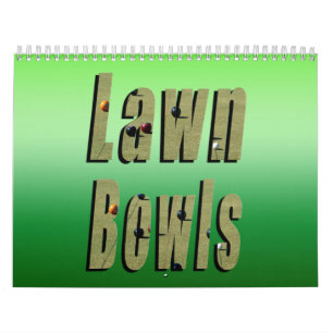 Gräsmatta Bowls Bilder och Design Calendar. Kalender