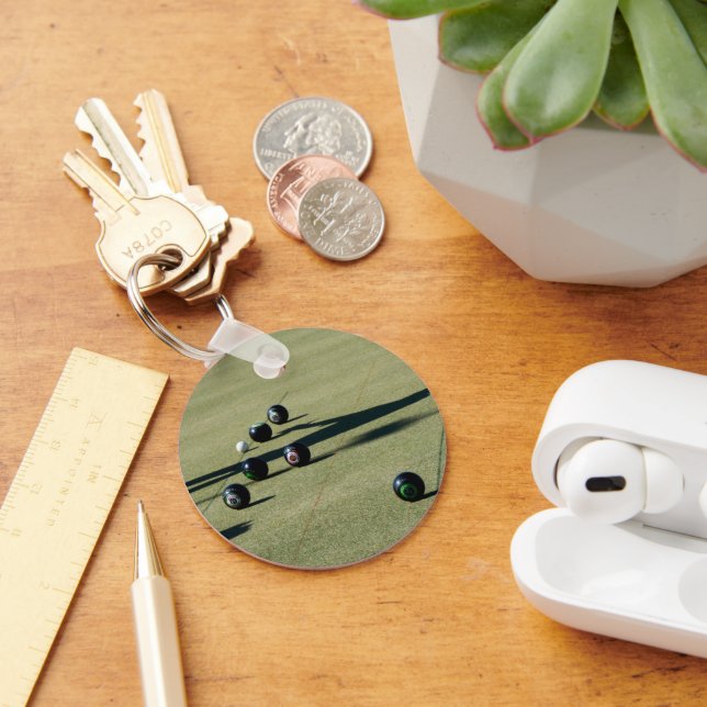 Gräsmatta Bowls Close Call, Nyckelring (Skrivbord)